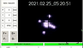 Target for optical pilot drilling 